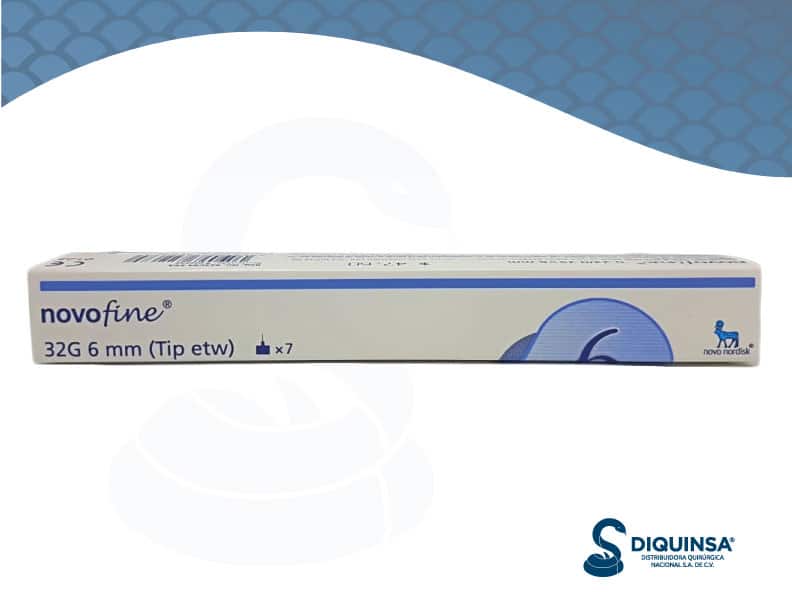 Novofine Agujas 32G Caja Con 7 Unidades – Diquinsa